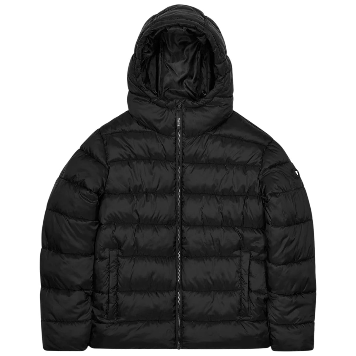Trapstar It’s A Secret Hooded Puffer Jacket Black/White