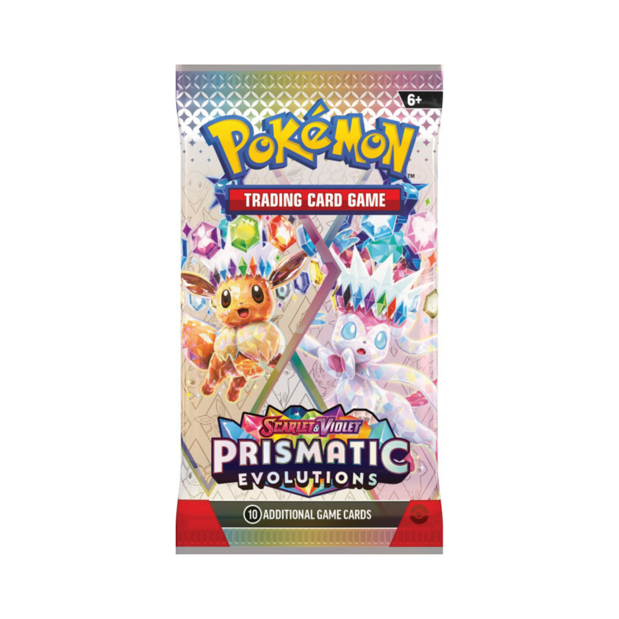 Pokémon TCG: Scarlet & Violet — Prismatic Evolutions Booster Pack (Single Pack)