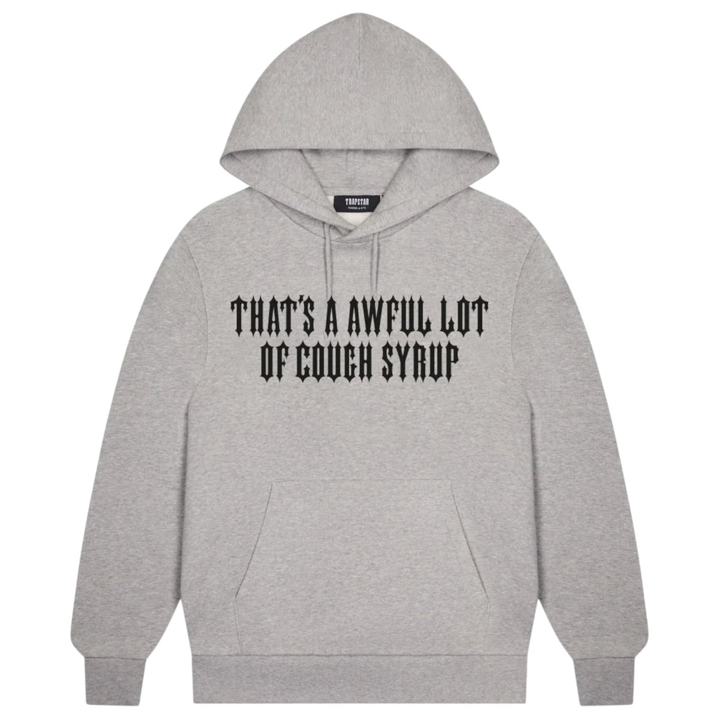 Trapstar X Cough Syrup Classic Hoodie Grey