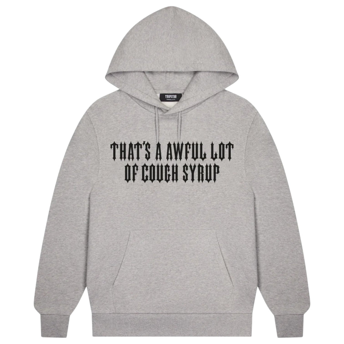 Trapstar X Cough Syrup Classic Hoodie Grey