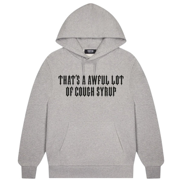 Trapstar X Cough Syrup Classic Hoodie Grey
