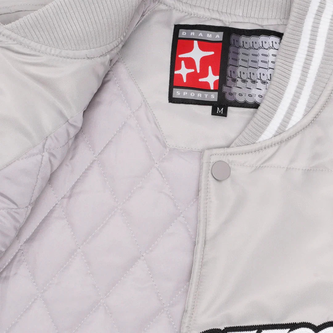 Drama Call Stadium Jacket Grey