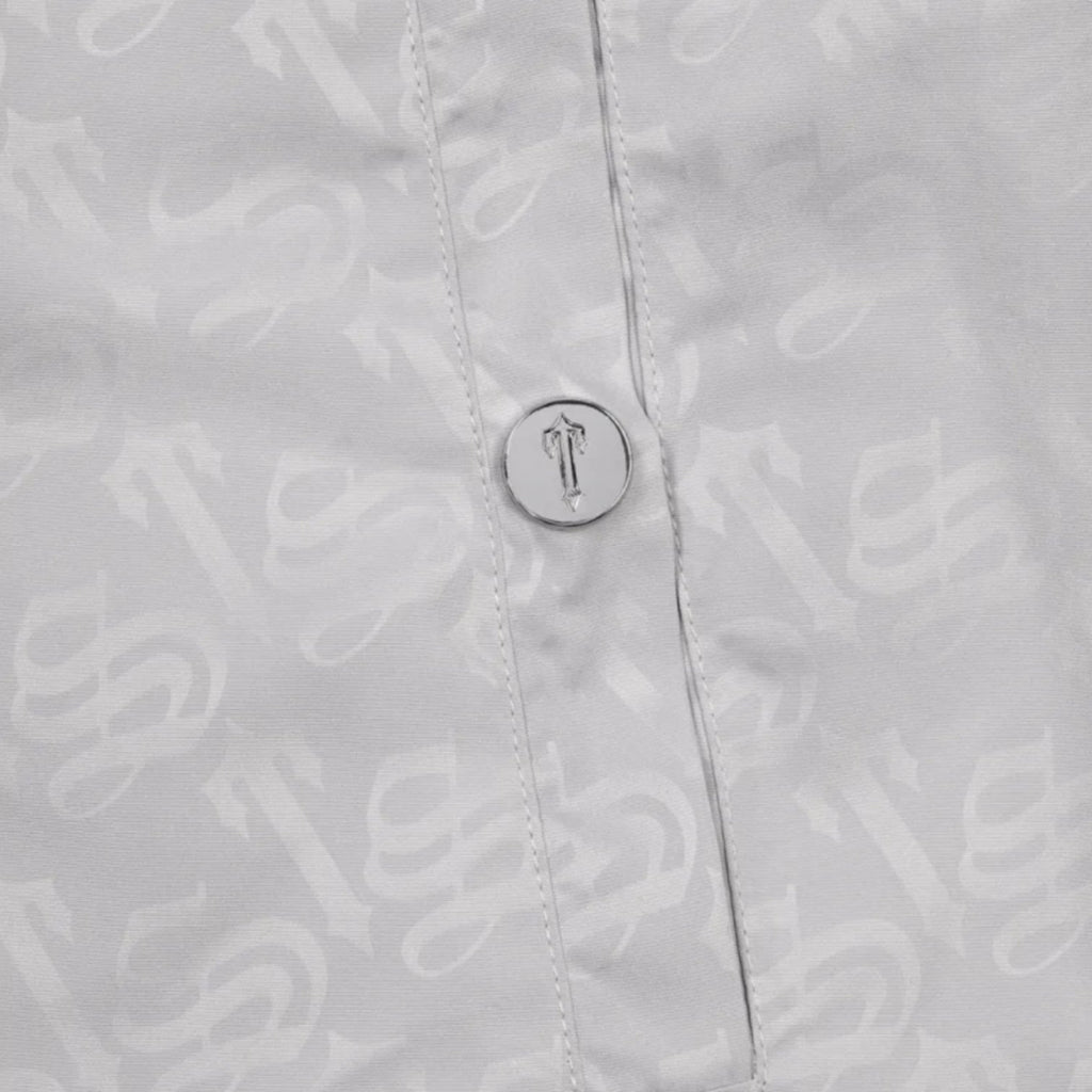 Trapstar Womens Monogram Windbreaker Silver