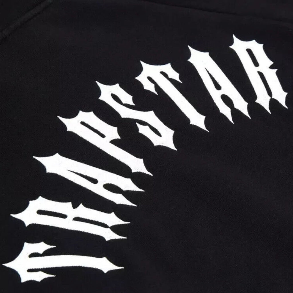 Trapstar Irongate Arch Gradient Hoodie Shorts Set Black/Blue