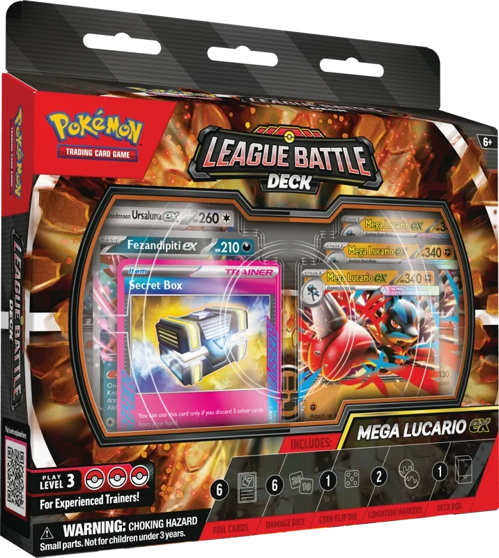Pokémon TCG: Mega Lucario ex League Battle Deck