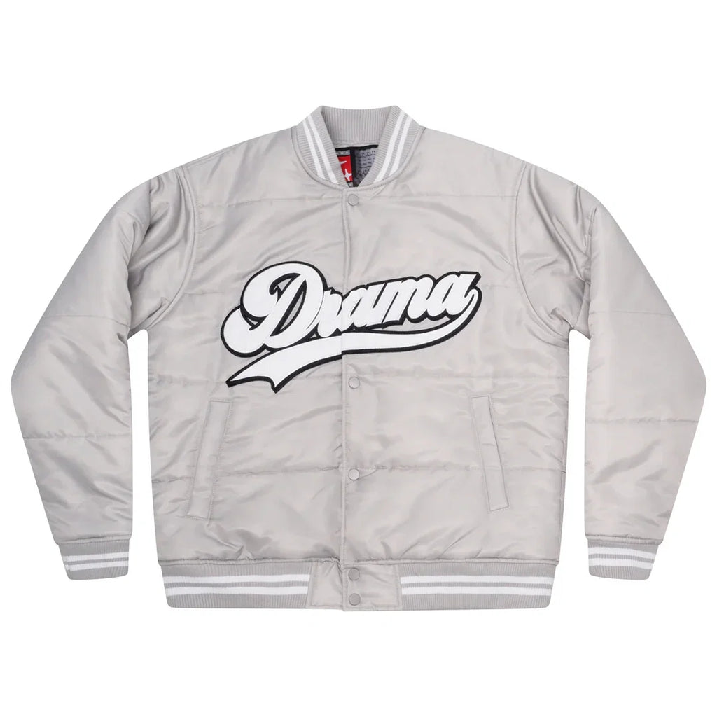 Drama Call Stadium Jacket Grey