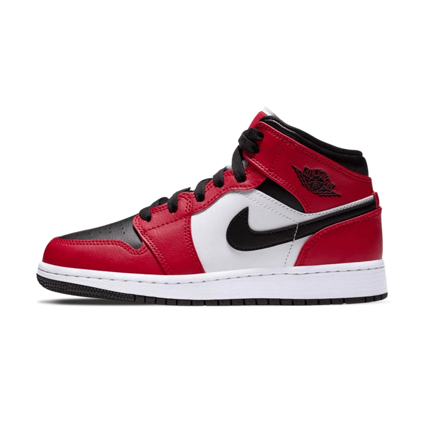 Air Jordan 1 Mid GS 'Chicago Black Toe'