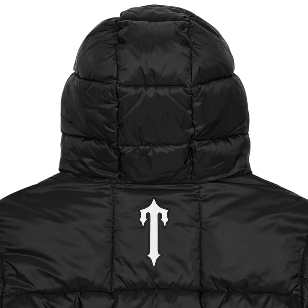 Trapstar It’s A Secret Hooded Puffer Jacket Black/White