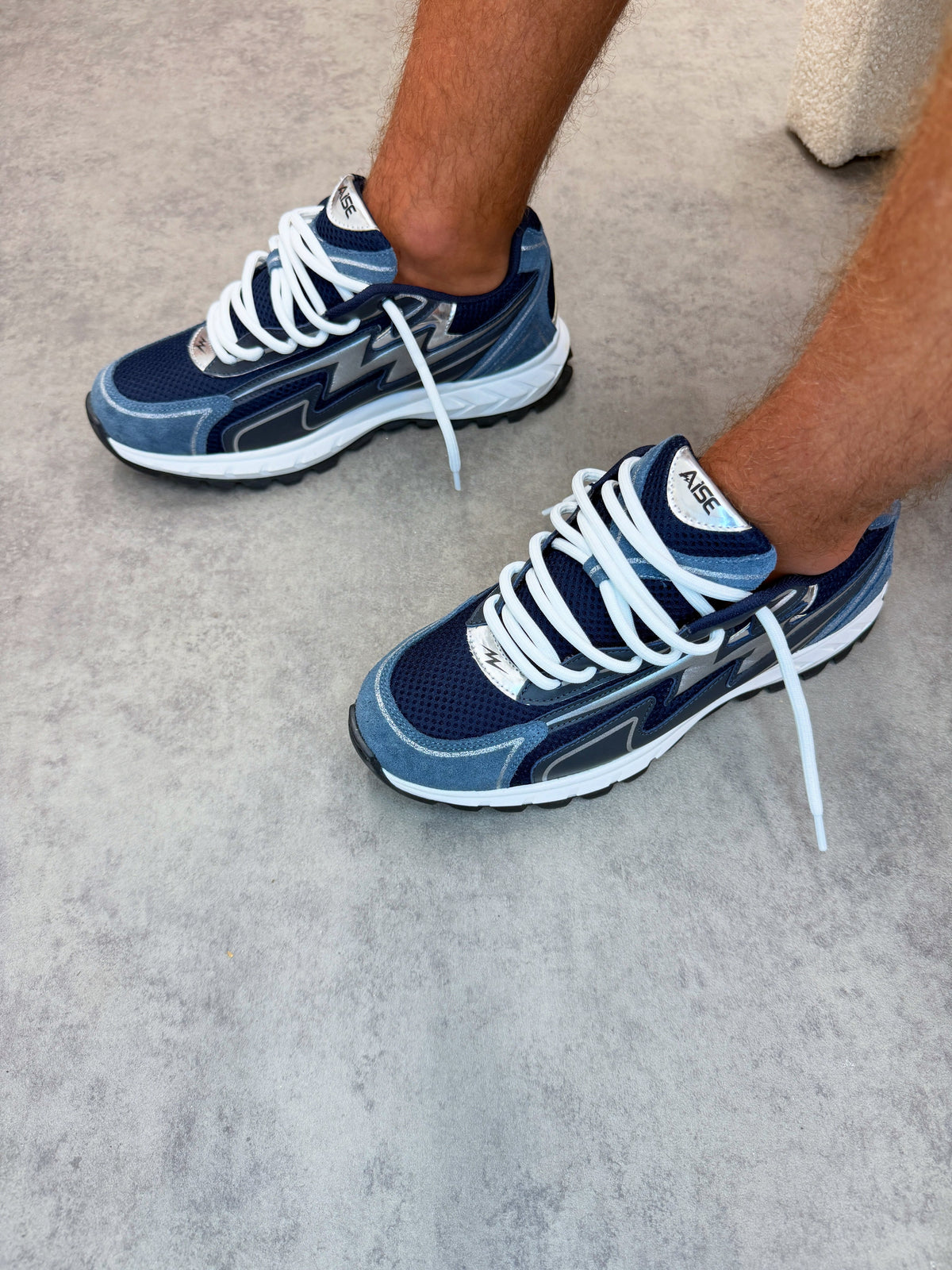 Navy Chrome Cosmo Runner