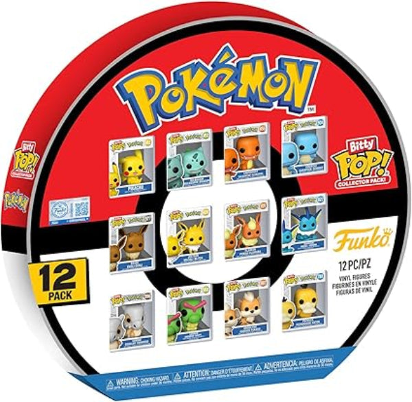 FUNKO BITTY POP- POKEMON 12PC MULTIPACK
