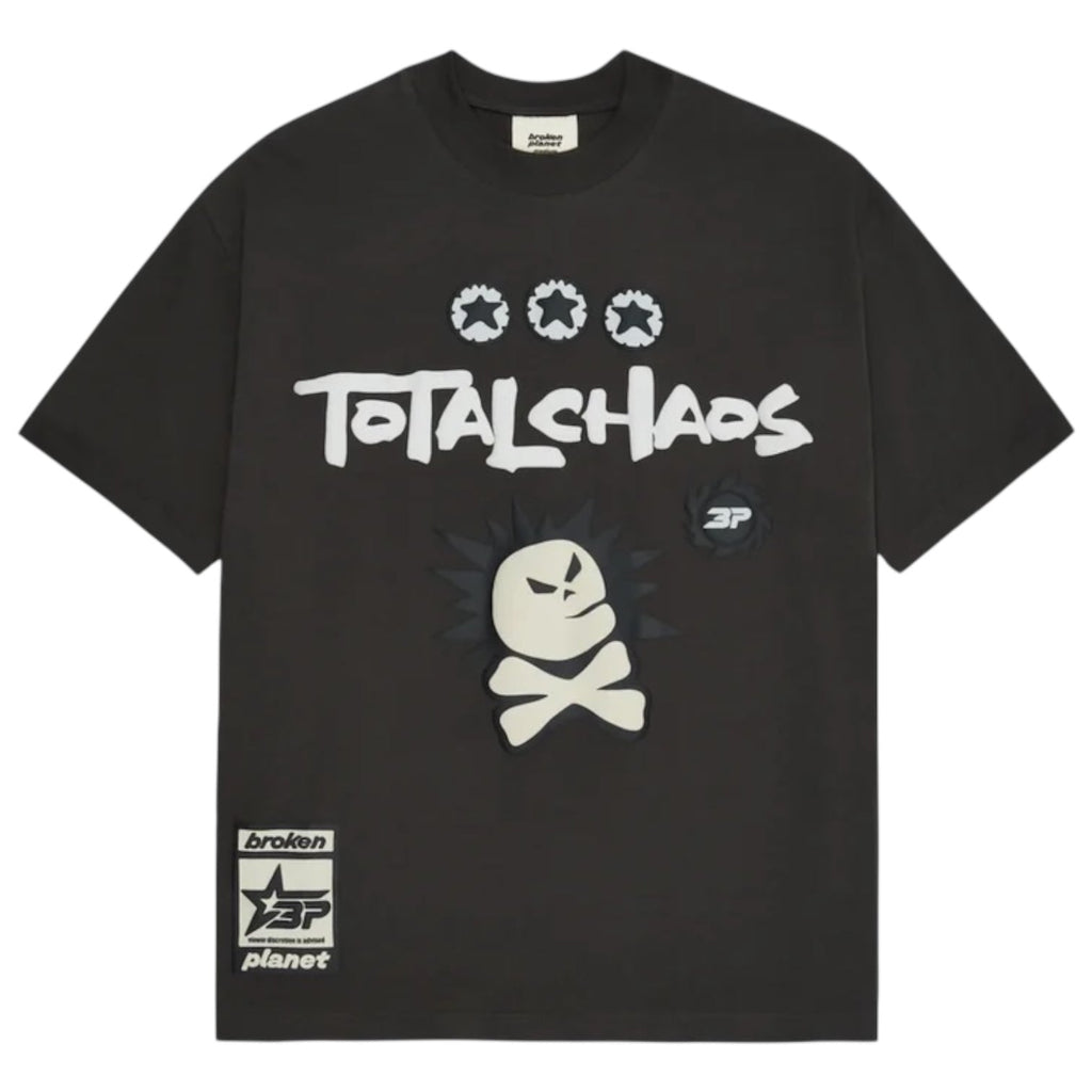 Broken Planet Total Chaos T-Shirt Soot Black