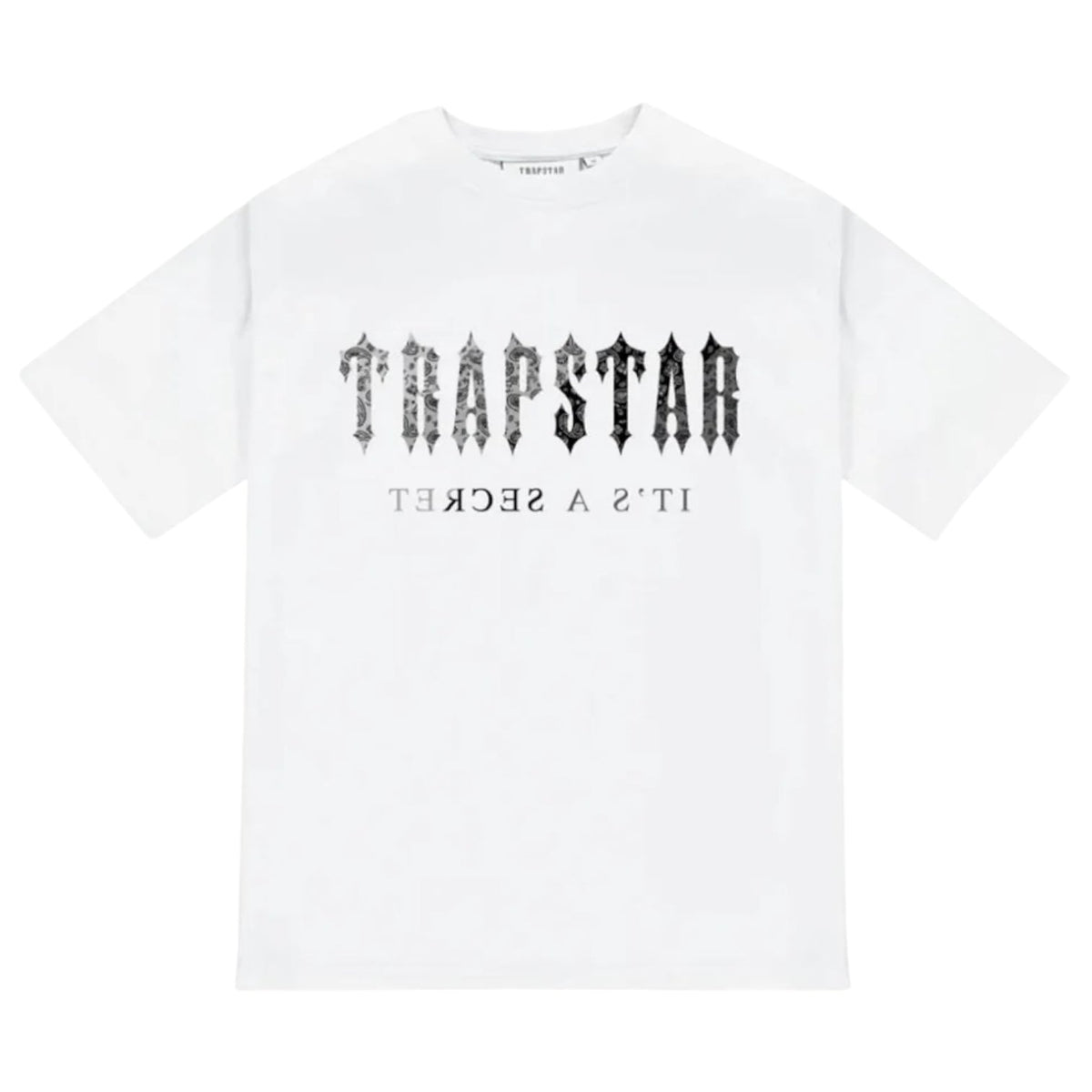 Trapstar Irongate Paisley Monochrome T-Shirt