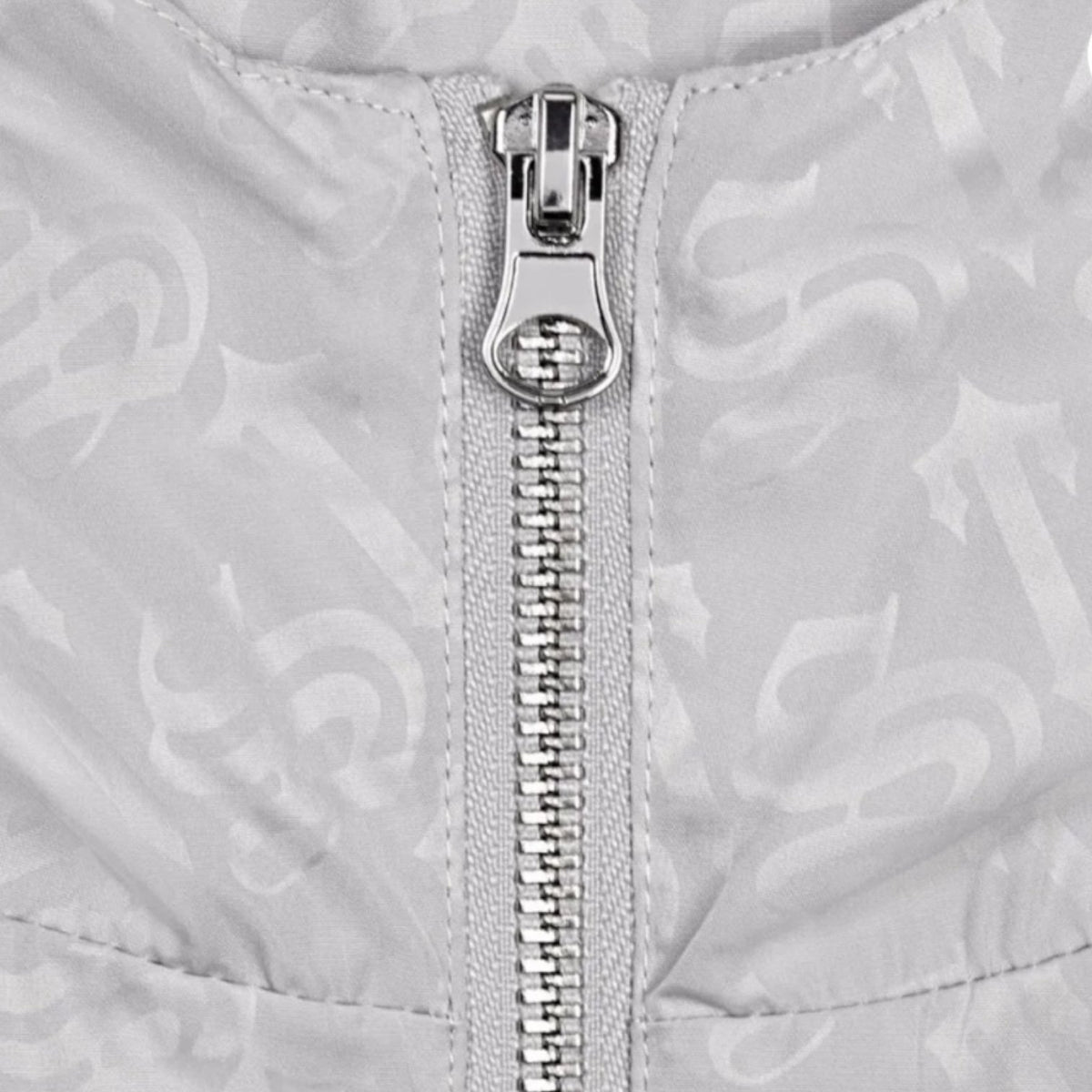 Trapstar Womens Monogram Windbreaker Silver