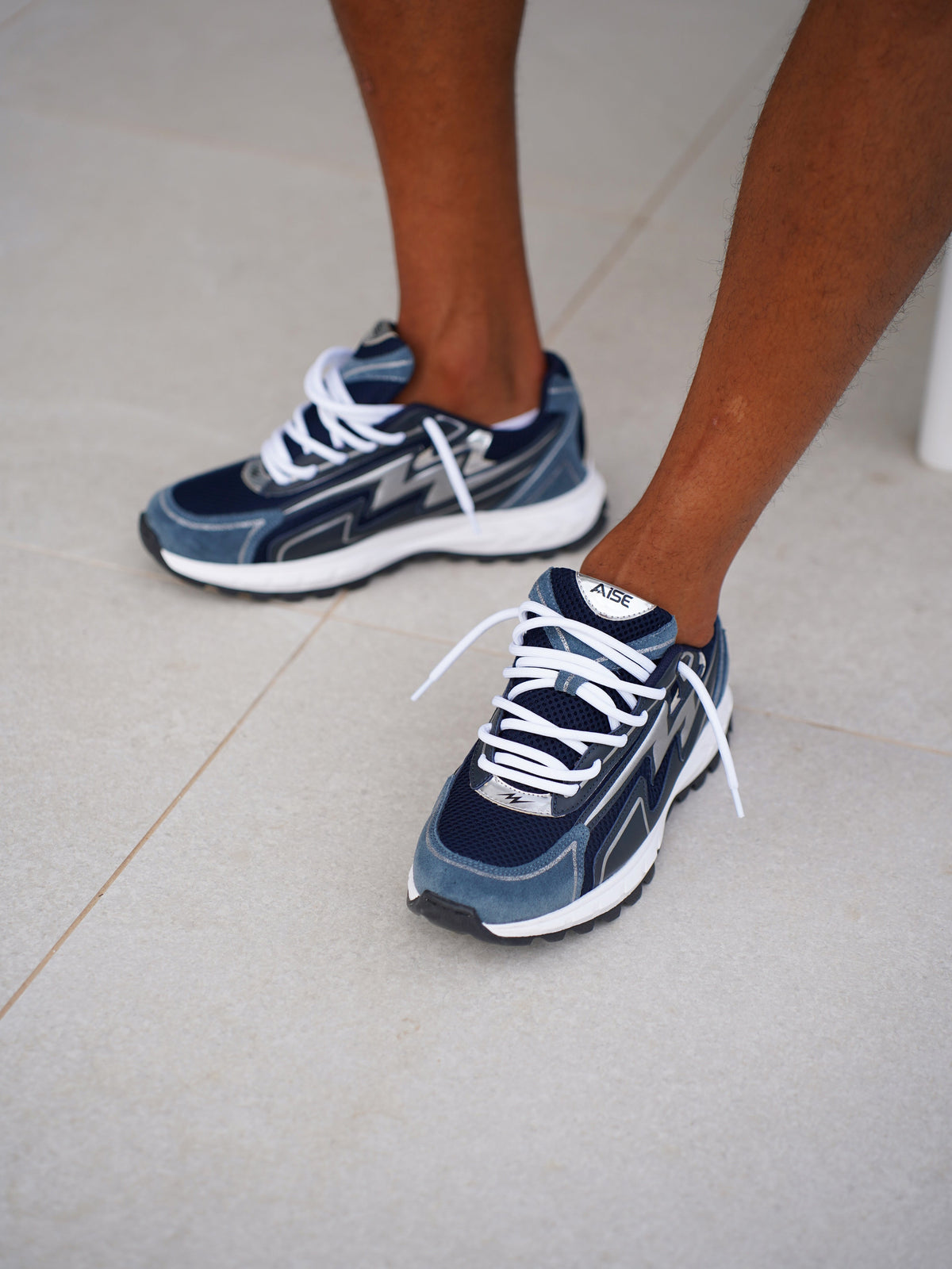 Navy Chrome Cosmo Runner