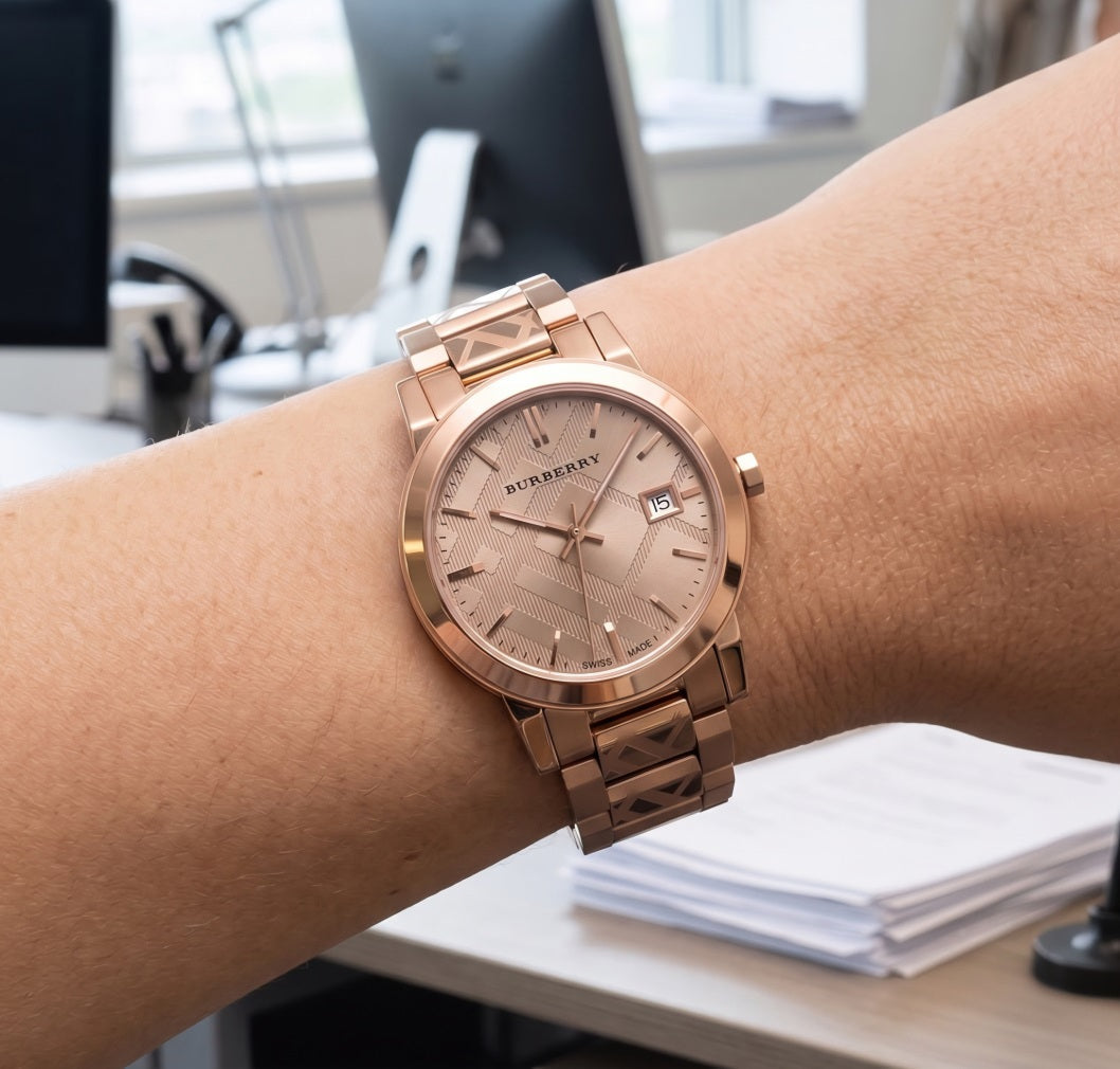 Burberry BU9146 The City Women's Rose Gold Watch