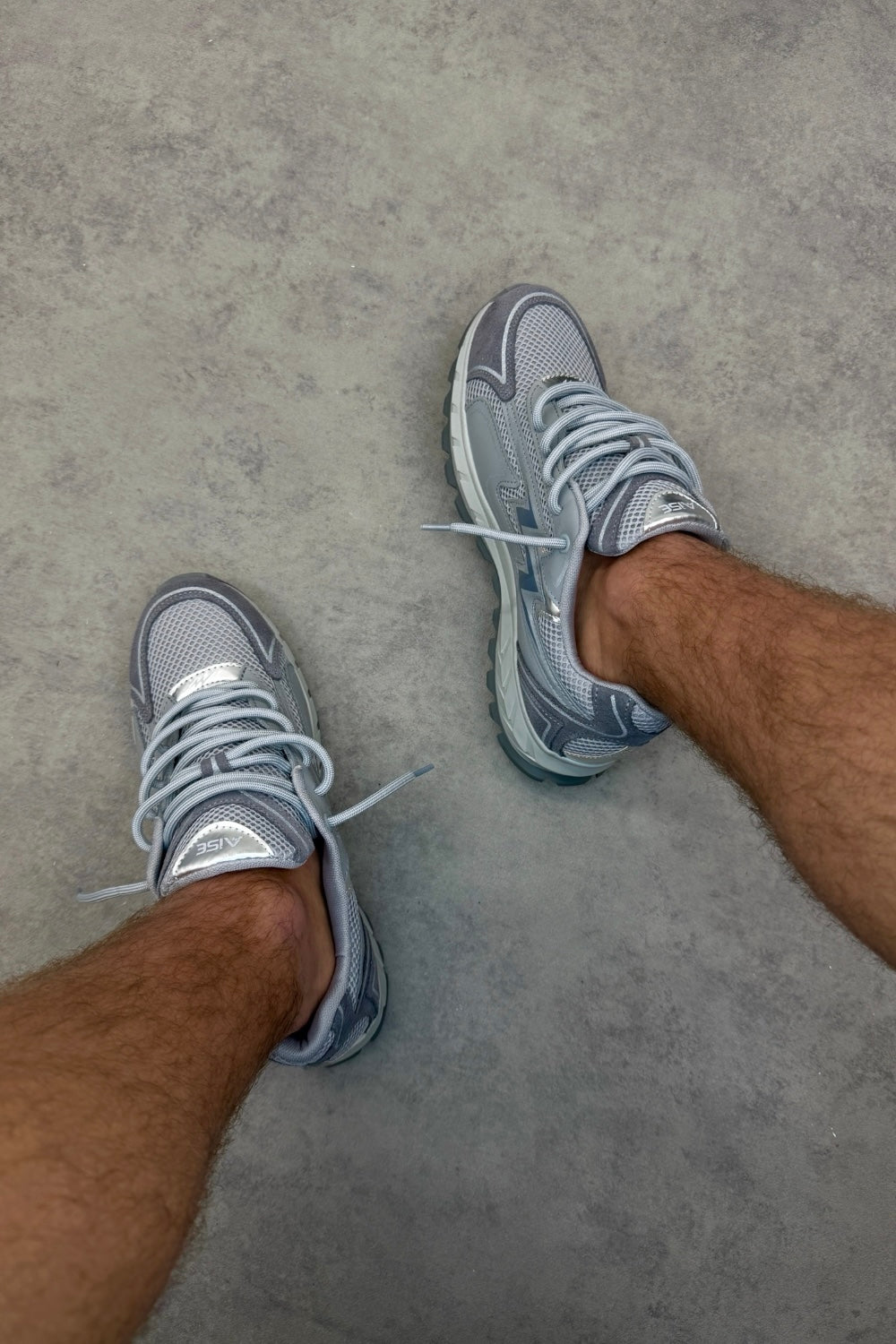 Grey Chrome Cosmo Runner