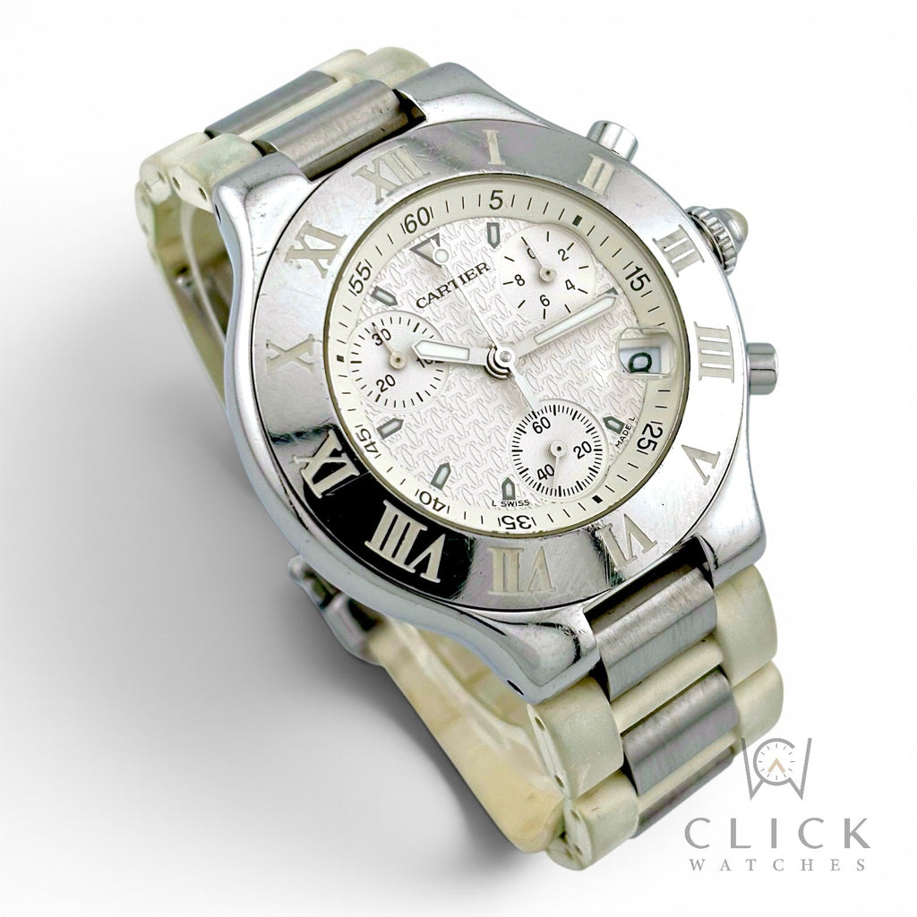 Cartier 21 Chronoscaph 2424