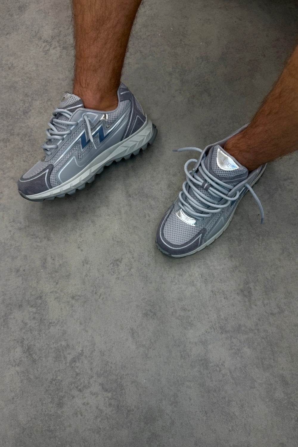 Grey Chrome Cosmo Runner