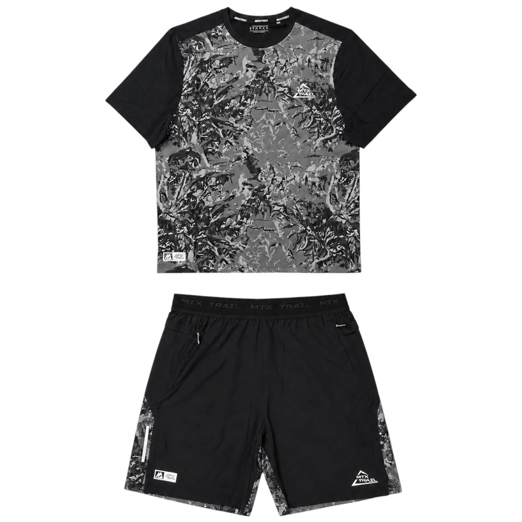 Montirex Triax Trail T-Shirt/Shorts Set Black