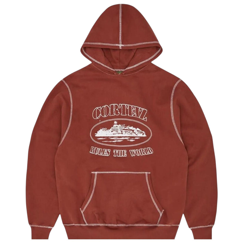 Corteiz Alcatraz Superior Tracksuit Rust
