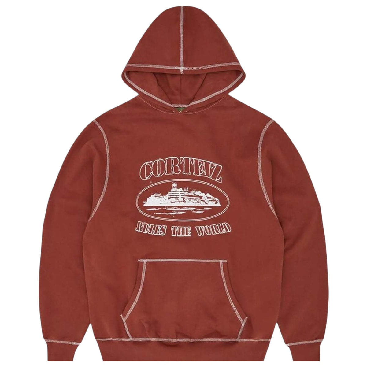 Corteiz Alcatraz Superior Tracksuit Rust