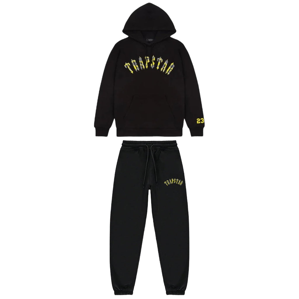 Trapstar X Central Cee 23 Tracksuit Black/Yellow Camo