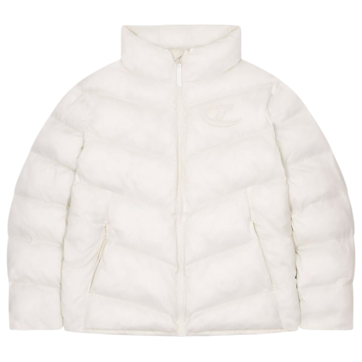 Trapstar Hyperdrive Puffer Jacket Off White