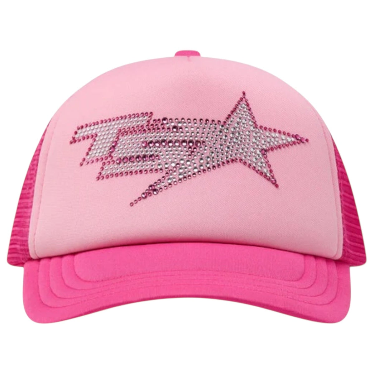 Trapstar TS Star Diamante Cap Pink