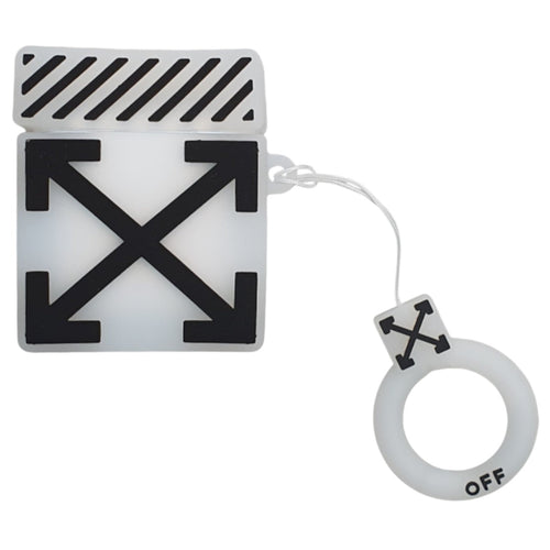 Airpods Case "Off-White Imitation" White
