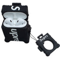 Supreme Custom Airpods Case Black
