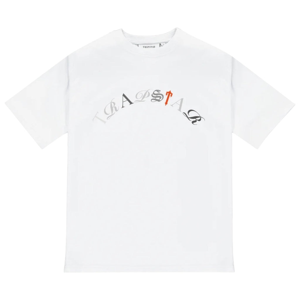 Trapstar Script 2.0 T-Shirt White/Orange