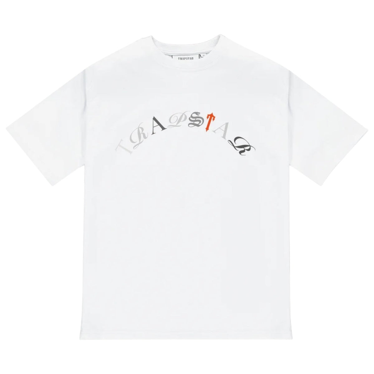 Trapstar Script 2.0 T-Shirt White/Orange