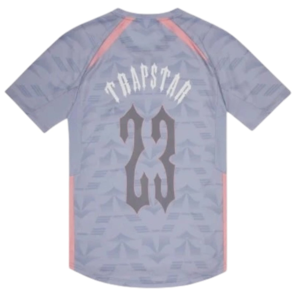 Trapstar Irongate Football Jersey Grey/Pink