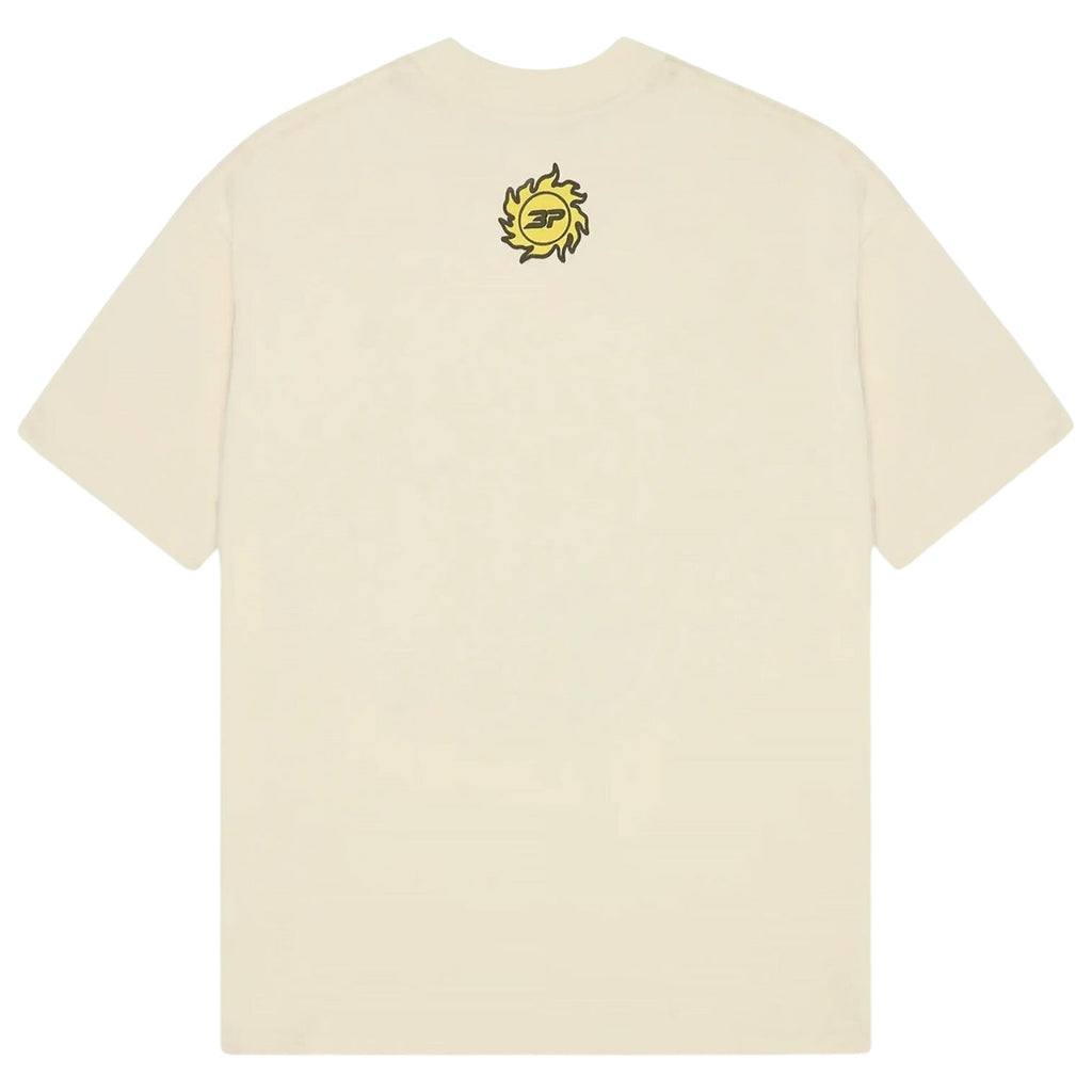 Broken Planet Foot On The Gas T-Shirt Vanilla White