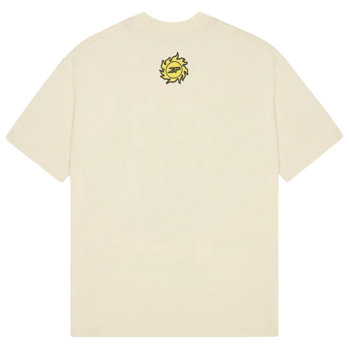 Broken Planet Foot On The Gas T-Shirt Vanilla White