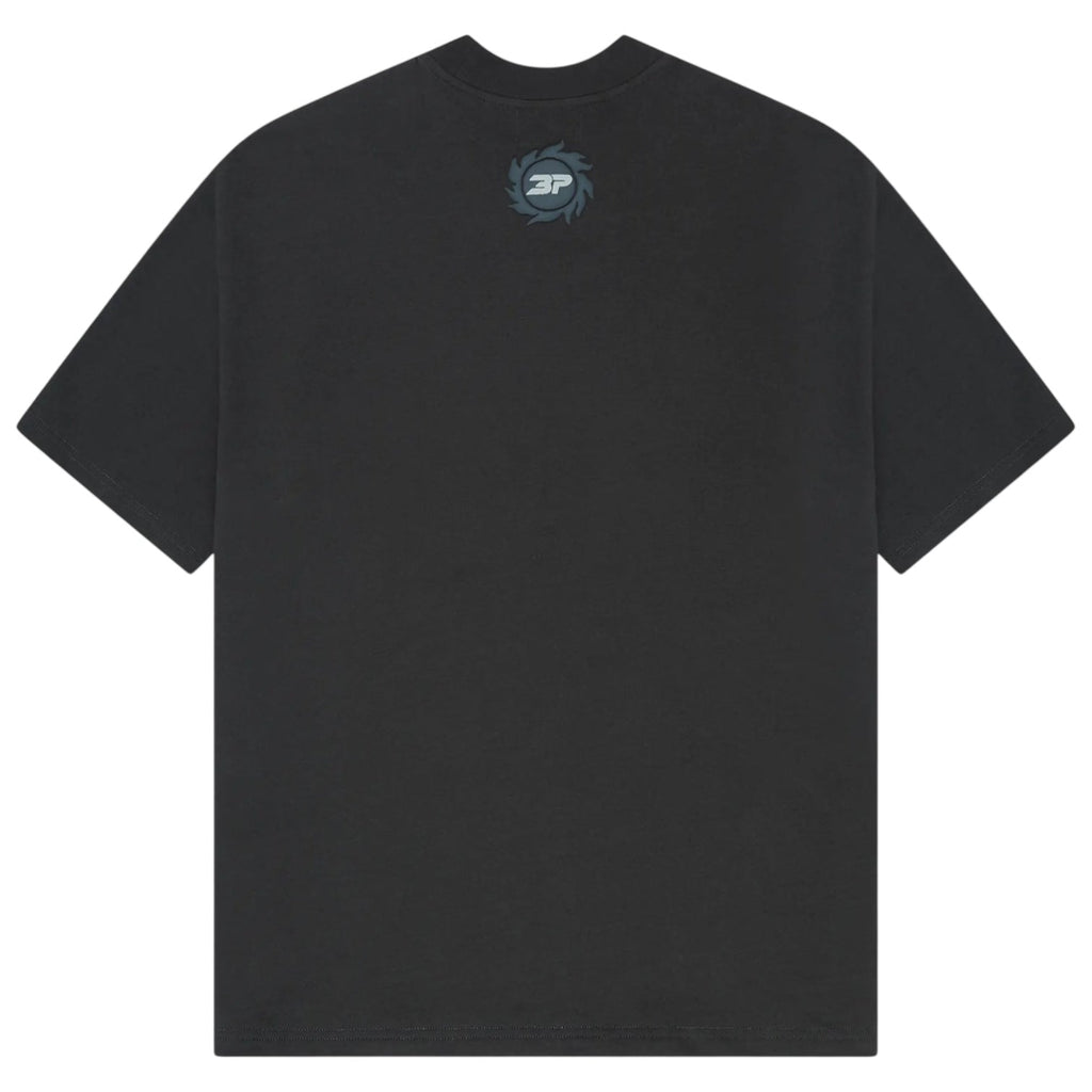 Broken Planet Falling Stars T-Shirt Soot Black