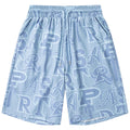 Trapstar Wildcard Swim Shorts Cashmere Blue