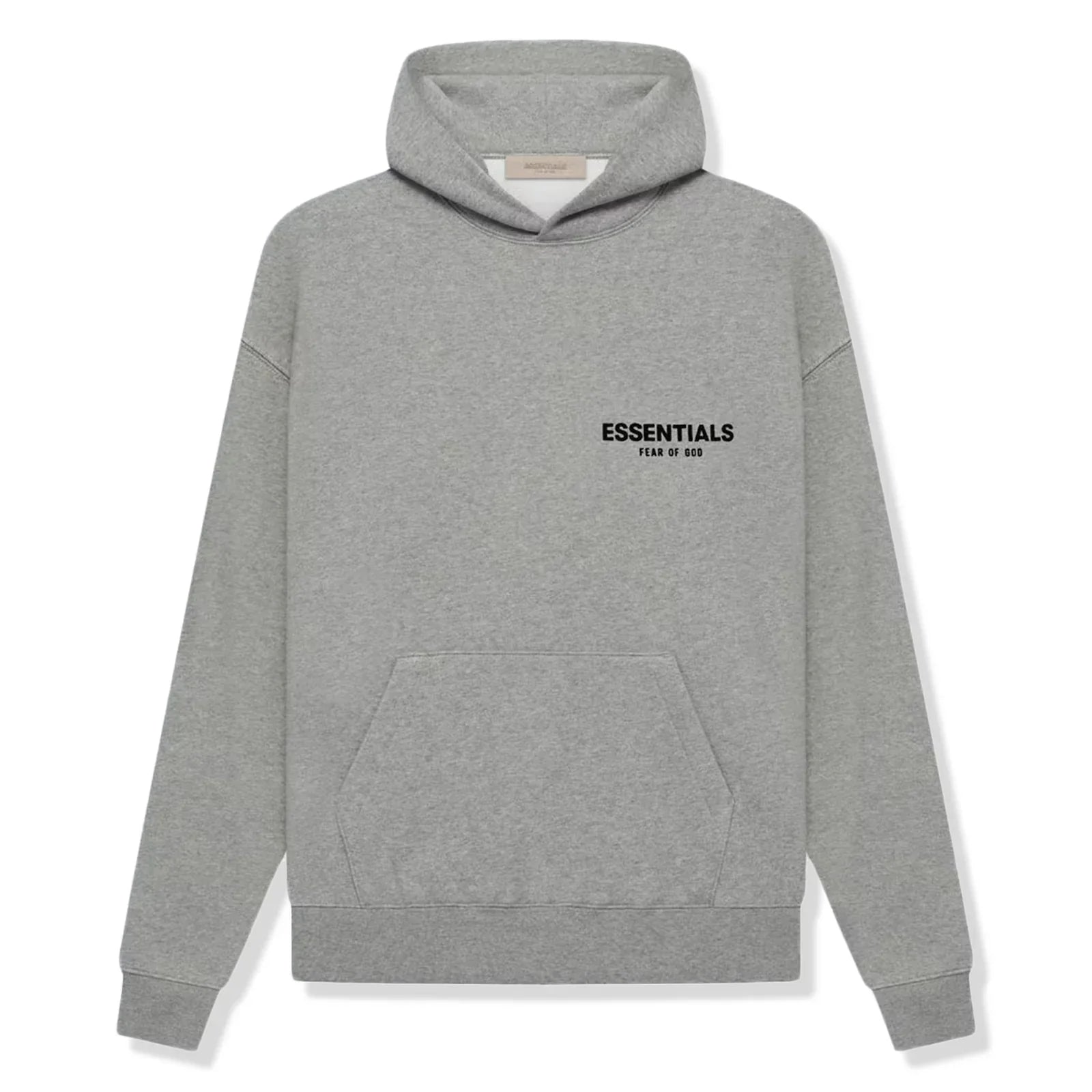 Fear of God Essentials Hoodie ‘Dark Oatmeal’ (SS22)