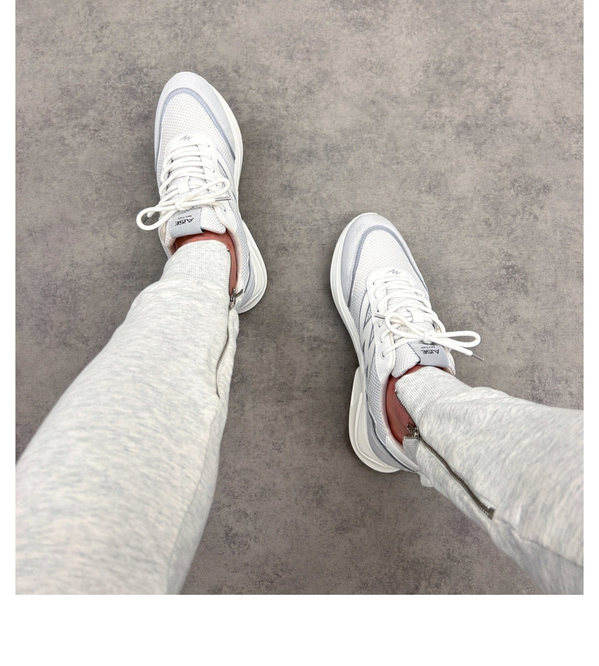 White Aero Track