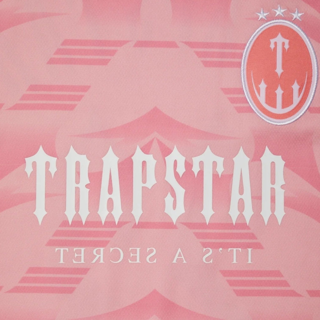 Trapstar Irongate Football Jersey Pink