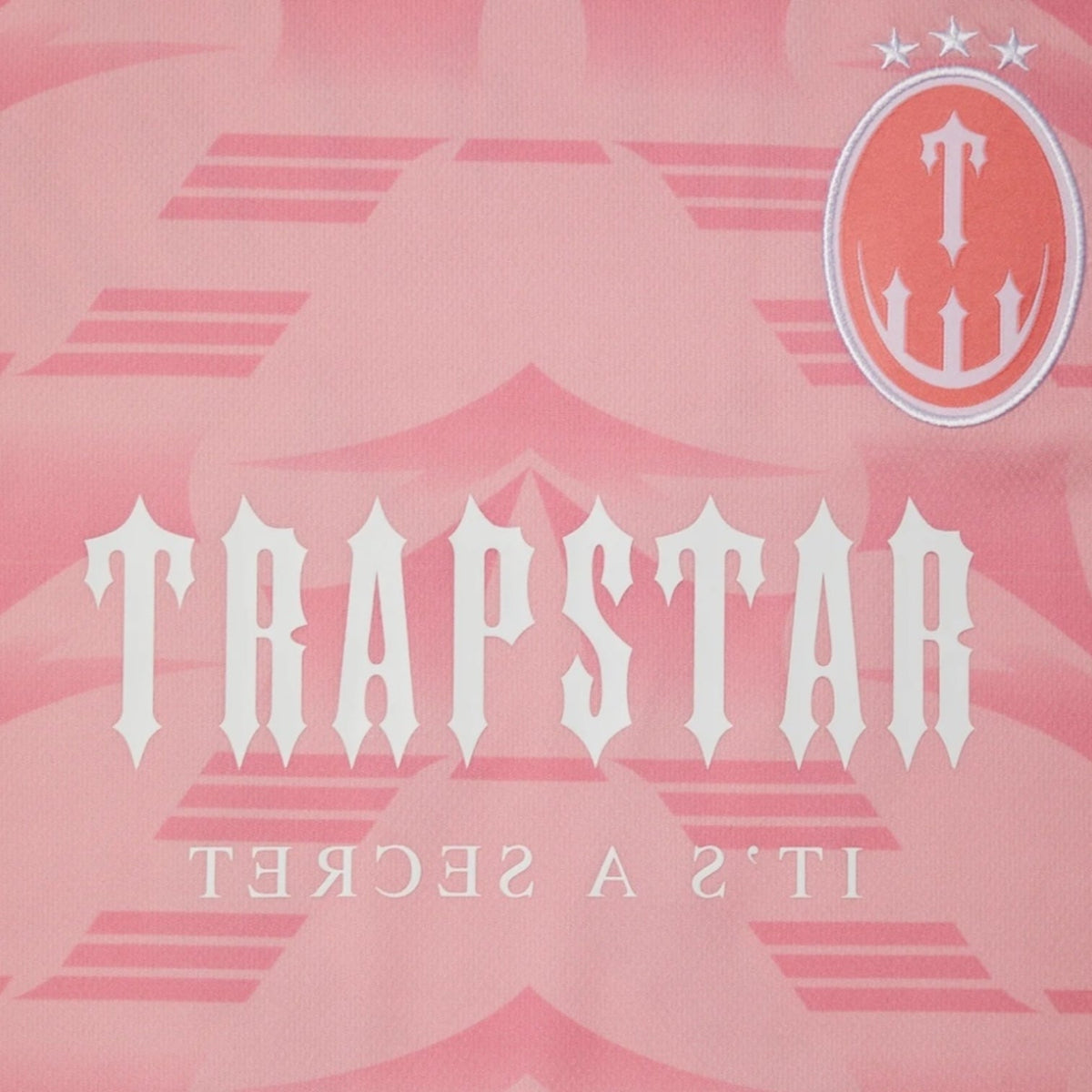 Trapstar Irongate Football Jersey Pink