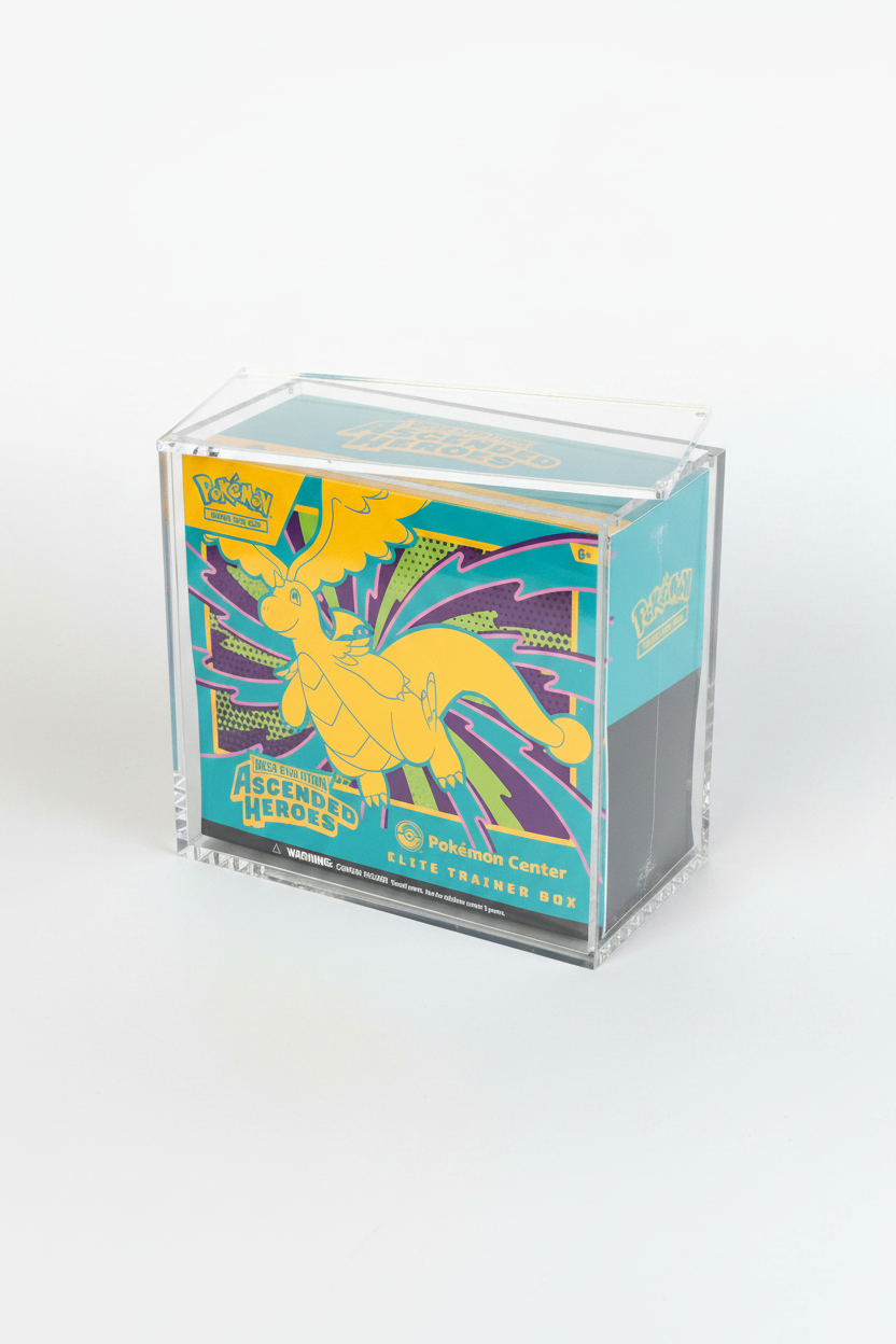 Acrylic Case Display for Pokémon Elite Trainer Box