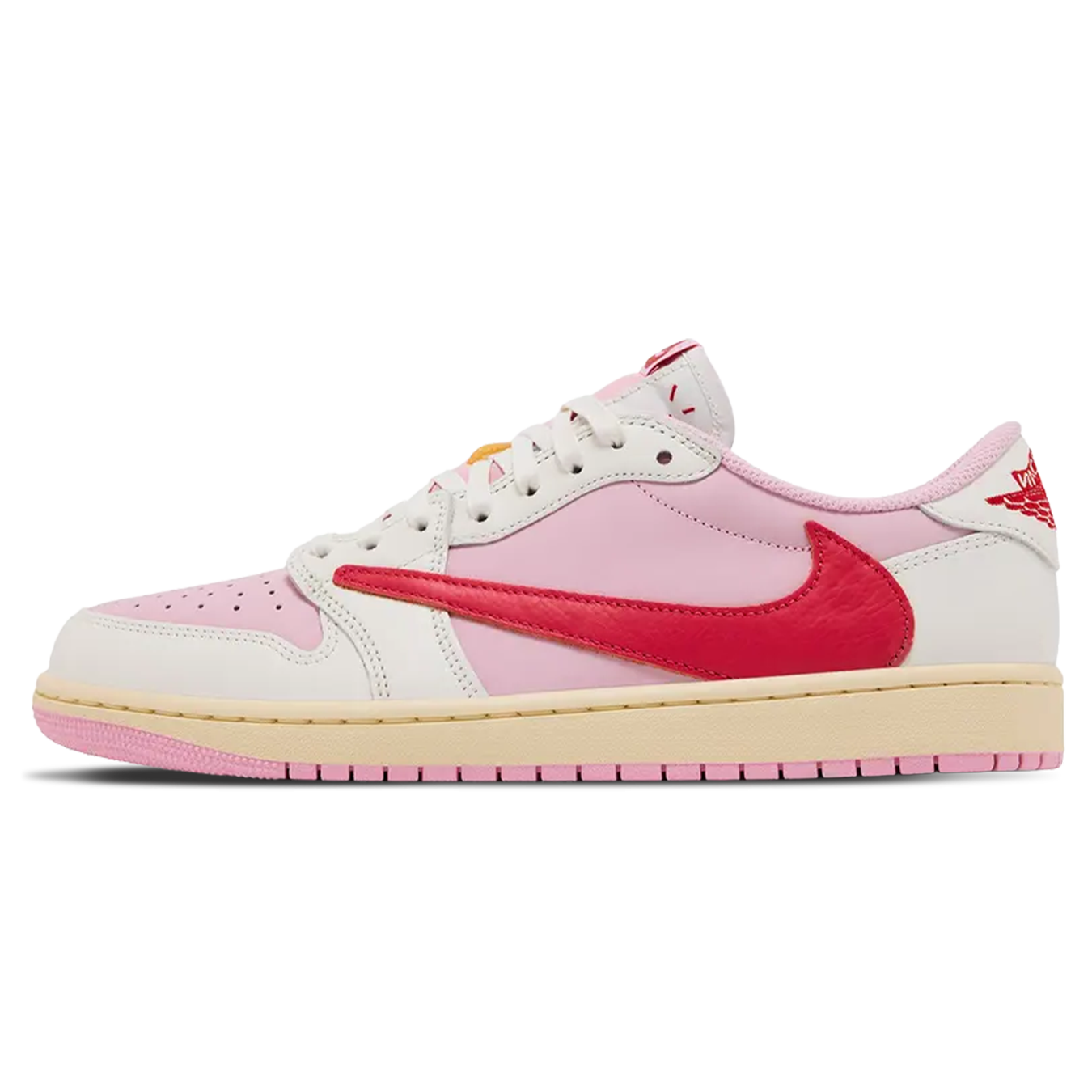 Travis Scott x Air Jordan 1 Retro Low OG 'Sail Tropical Pink'