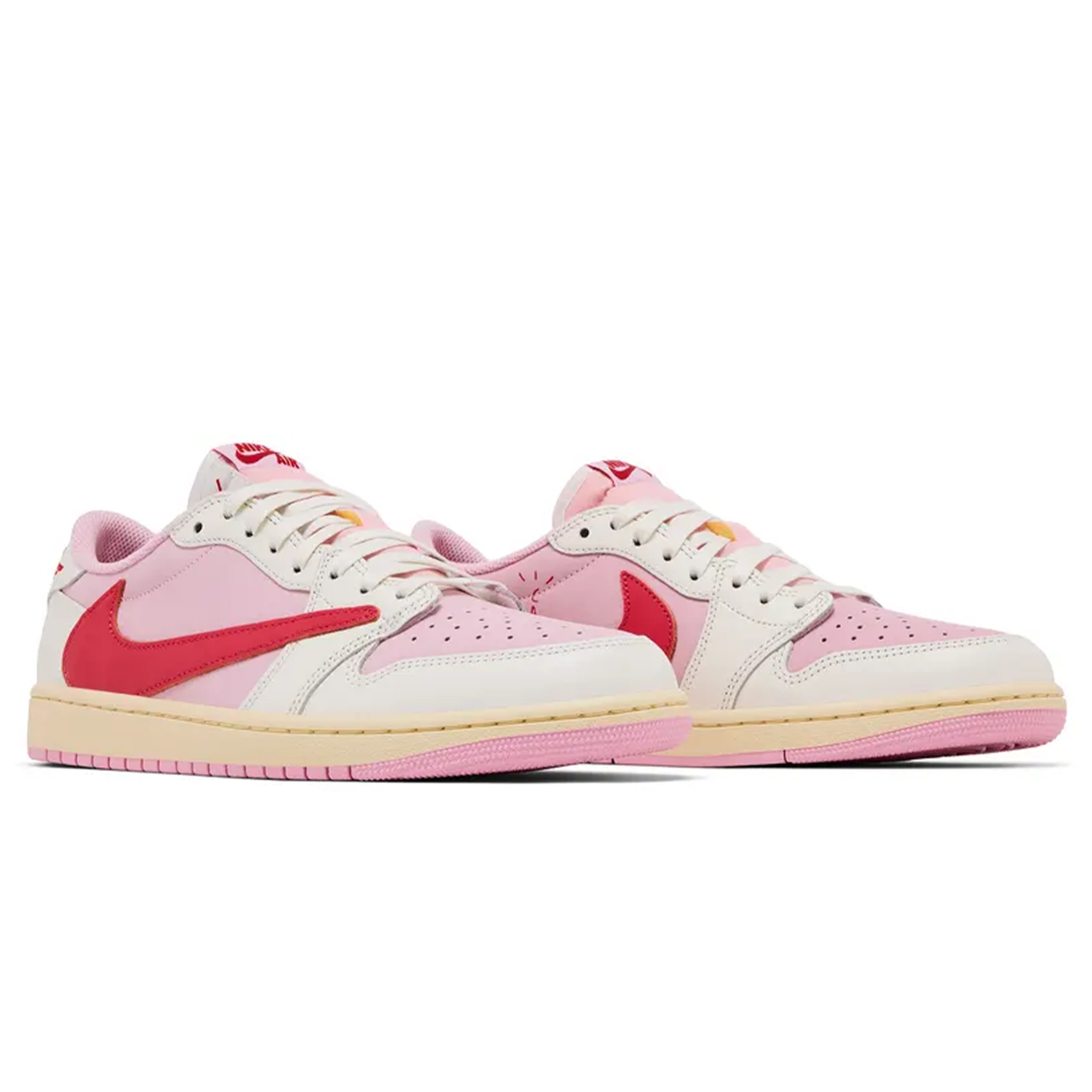 Travis Scott x Air Jordan 1 Retro Low OG 'Sail Tropical Pink'
