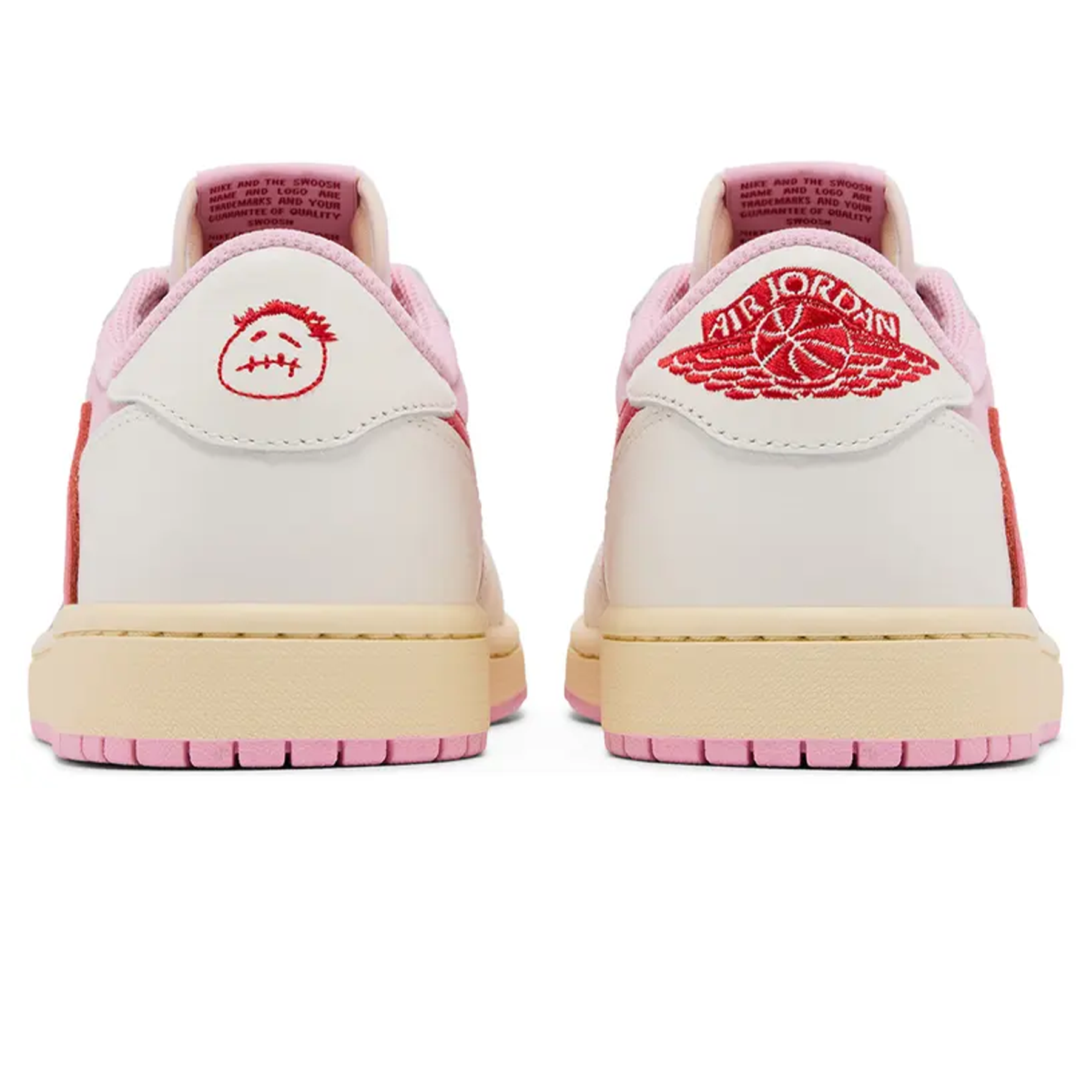 Travis Scott x Air Jordan 1 Retro Low OG 'Sail Tropical Pink'