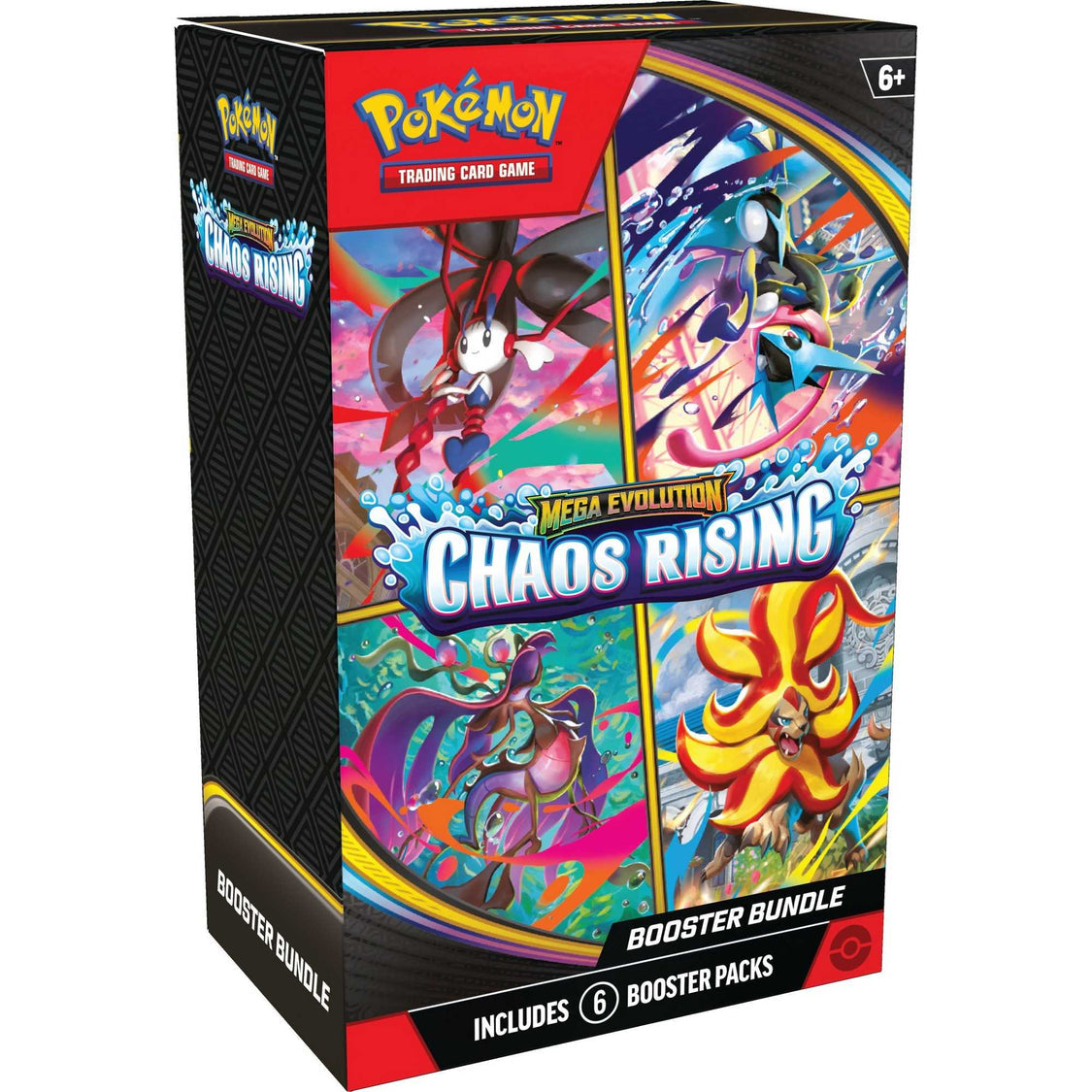 Pokémon TCG: Mega Evolution — Chaos Rising Booster Bundle (6 Packs)