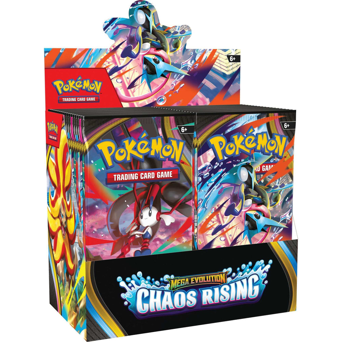 Pokémon TCG: Mega Evolution — Chaos Rising Booster Display Box (36 Packs)