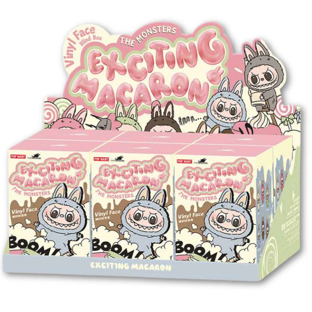 Pop Mart The Monsters Labubu Exciting Macaron 'Chestnut Cocoa' SECRET Vinyl Plush Pendant