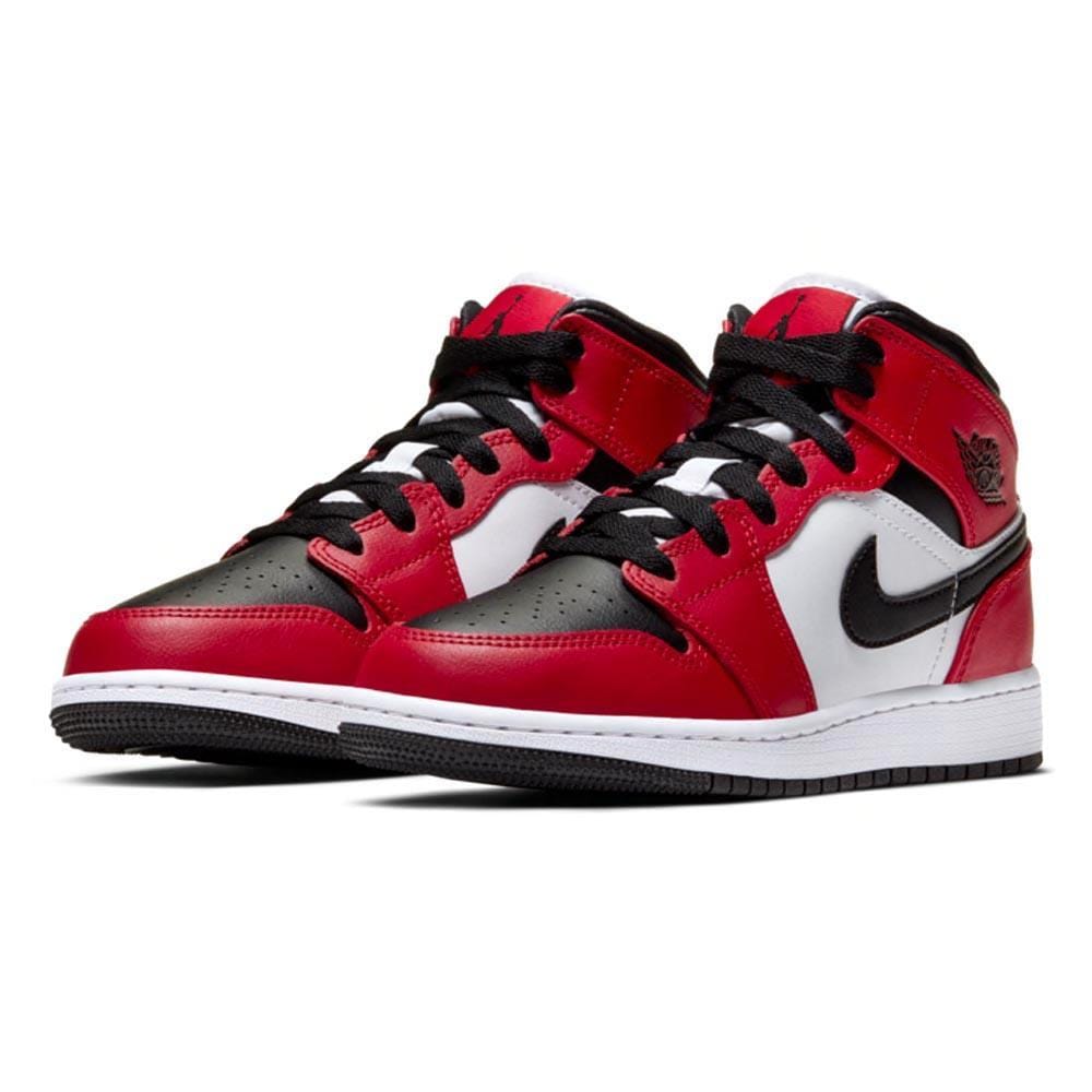 Air Jordan 1 Mid GS 'Chicago Black Toe'