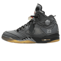 Jordan 5 Off-White 'Black'